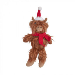 Marco Paul Highland Cow Christmas Tree Decoration - Hairy Hector - thumbnail 3