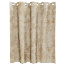 Berkfield Classic Curtain With Curtains 2 Pcs Cream 140 X 140 Cm Velvet - thumbnail 4