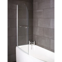 Plum&clay Poca Right Hand Acrylic Space Saver Bath With Bath Screen, Front Panel & End Panel (L)1690mm (W)690mm - thumbnail 3