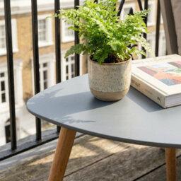 Nöa & Nani Noa & Nani Malme Large Outdoor Side Table For Balcony & Patio In Storm Grey - thumbnail 3