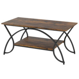 Contemporary Center Table 2 Tier Rectangular Accent Table - thumbnail 6