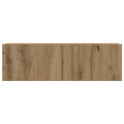 Berkfield 6 Piece Tv Cabinet Set Wall-Mounted Artisan Oak Engineered Wood - thumbnail 5