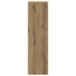 Berkfield 6 Piece Tv Cabinet Set Wall-Mounted Artisan Oak Engineered Wood - thumbnail 7