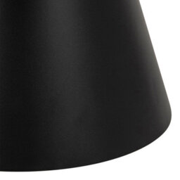 Furniture To Go Soli Round Ceramic Coffee Table In Black 65.7X40Cm - thumbnail 7