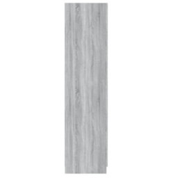 Berkfield Wardrobe Grey Sonoma 90X50X200 Cm Engineered Wood - thumbnail 4