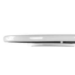 Beliani Luxo Ceiling Lamp White Round Aluminium With Acrylic Diffuser And Integrated Led, 53Cm - thumbnail 6