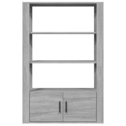 Berkfield Classic Sideboard Grey Sonoma 80X30X119.5 Cm Engineered Wood - thumbnail 7