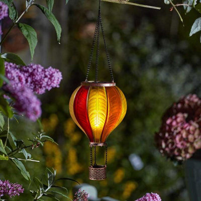 Marco Paul Flaming Hot Air Balloon Solar Light - image 1