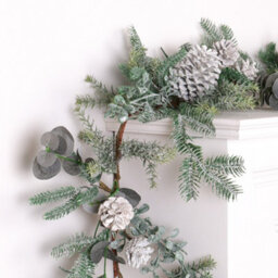 Dibor Alpine Lodge Xmas Table Decoration Christmas Garland 1.5M - thumbnail 2
