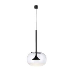 Luminosa Lighting Luminosa Alive Led Globe Ceiling Pendant Black 575Lm 2700K