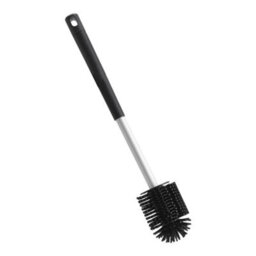 Living And Home Livingandhome Silicone Toilet Brush And Holder Bathroom Toilet Brush Holder Set Wall Mounted Or Freestanding - thumbnail 3