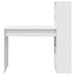 Walplus Desk With Shelf White 113 X 54 X 120 Cm Engineered Wood - thumbnail 5