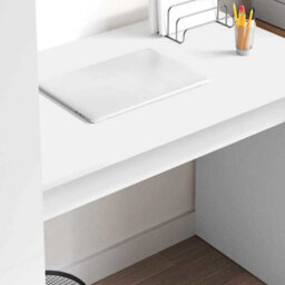 Walplus Desk With Shelf White 113 X 54 X 120 Cm Engineered Wood - thumbnail 4