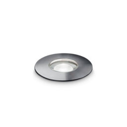 Ideal Lux Luminosa Rocket Led 1 Light Outdoor Recessed Spotlight Steel