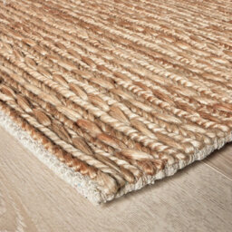 Industville Goole Hand Woven Jute Rug - Natural & Cream - 120 X 180 Cm - thumbnail 4