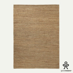 Industville Goole Hand Woven Jute Rug - Natural & Cream - 120 X 180 Cm - thumbnail 3