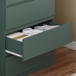 Lassic Vida Designs Denver Green 5 Drawer Chest Of Drawers (H) 1120mm (W) 700mm (D) 400mm - thumbnail 8