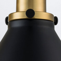 Luminosa Lighting Elstead Provence Dome Wall Lamp Classic Aged Brass, Matt Black 1X E27 - thumbnail 5