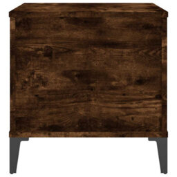 Berkfield Durable Coffee Table Smoked Oak 60X44.5X45 Cm Engineered Wood - thumbnail 8