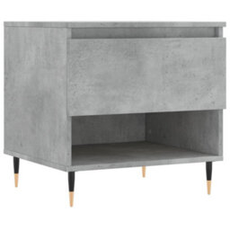 Walplus Coffee Tables 2 Pcs Concrete Grey 50X46X50 Cm Engineered Wood - thumbnail 5