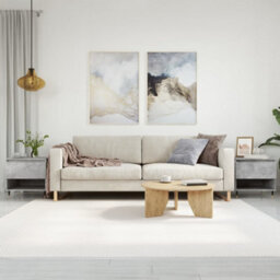 Walplus Coffee Tables 2 Pcs Concrete Grey 50X46X50 Cm Engineered Wood - thumbnail 1
