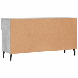 Berkfield Industrial Shoe Bench Concrete Grey 102X35X55 Cm Engineered Wood - thumbnail 8