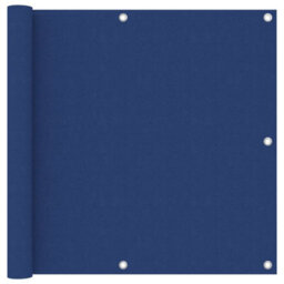 Berkfield Balcony Screen Blue 90X500 Cm Oxford Fabric