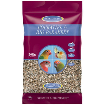 Johnston and Jeff Johnston & Jeff Cockatiel And Big Parakeet Seed - 2Kg - image 1