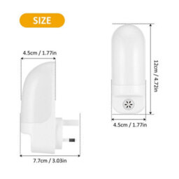 Led Safety Night Light Plug In Light Sensor Emergency Lamp Child Safety Lamp - thumbnail 2