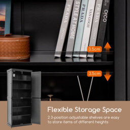 Costway Kitchen Buffet Sideboard Freestanding Pantry Cabinet Storage Cupboard W/ 4 Doors - thumbnail 8