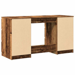 Berkfield Minimalist Writing Desk Old Wood 140X50X77 Cm Engineered Wood - thumbnail 6