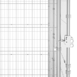 Walplus Outdoor Dog Kennel Galvanised Steel 14.52 M² - thumbnail 5
