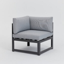 Home Detail Faro U-Shape Garden Set With Rising Table, Dark Grey - thumbnail 8