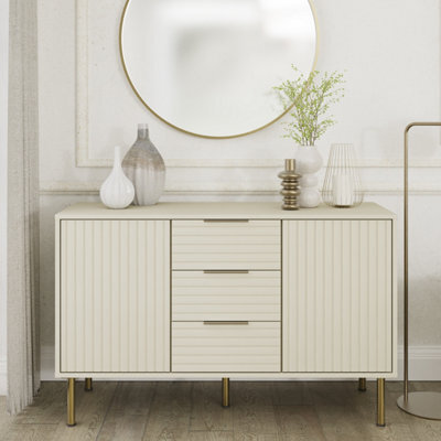 Gfw Nervata Sideboard Cabinet Ivory - image 1