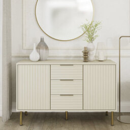 Gfw Nervata Sideboard Cabinet Ivory