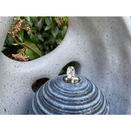 Outdoor Living UK Abstract Flame Solar Powered Water Feature With Cover - thumbnail 5