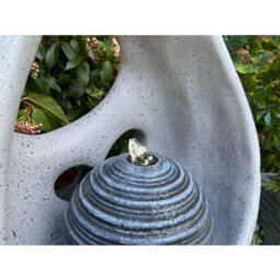 Outdoor Living UK Abstract Flame Solar Powered Water Feature With Cover - thumbnail 4