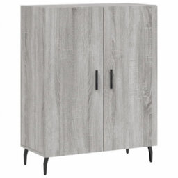 Berkfield Highboard Grey Sonoma 69.5X34X180 Cm Engineered Wood - thumbnail 7