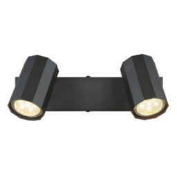 Luminosa Lighting Luminosa James Twin Ceiling Spotlight Grey Matt 2X Gu10 - thumbnail 4