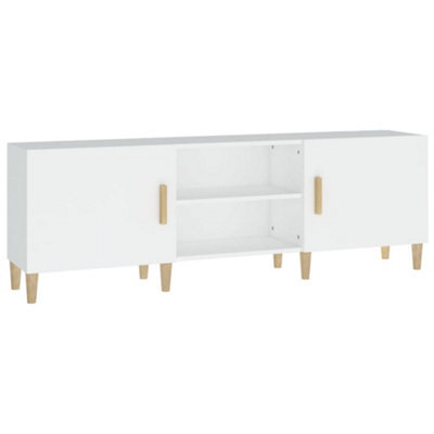Vidaxl Tv Cabinet White 150X30X50 Cm Engineered Wood - image 1