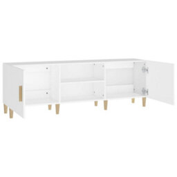 Vidaxl Tv Cabinet White 150X30X50 Cm Engineered Wood - thumbnail 6