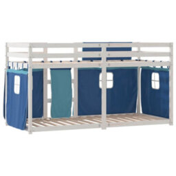 Berkfield Bunk Bed Without Mattress Blue 80X200 Cm Solid Wood Pine - thumbnail 7