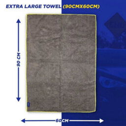 Microfibre Car Drying Luxury Large Towel Absorbent Buffing Polish Clean - thumbnail 5
