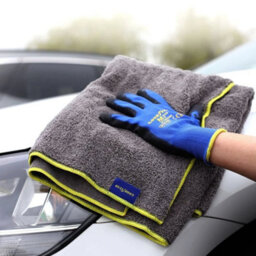 Microfibre Car Drying Luxury Large Towel Absorbent Buffing Polish Clean - thumbnail 3