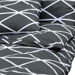 Walplus Duvet Cover Set Grey 220X240 Cm Cotton - thumbnail 4