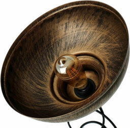 Set Of 2 Brushed Copper Lampshades  Modern Industrial For Wall Lights & Table Lamps (Easy Fit) 29Cm - thumbnail 3