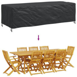 Walplus Outdoor Furniture Cover Black 270 X 110 X 70 Cm 210D - thumbnail 9