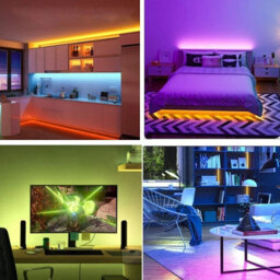 20M Rgb Led Strip Lights With 44 Key Remote And Usb Power, 5050 Colour Changing Tape For Kitchen, Cabinets - thumbnail 6