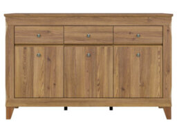 Arte Bergen 156 Cm 3 Door 3 Drawer Sideboard Golden Sibiu Larch - thumbnail 3