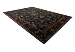 RugsX Wool Carpet Polonia Verano Ornament, Frame Navy Blue 200X300 Cm - thumbnail 3